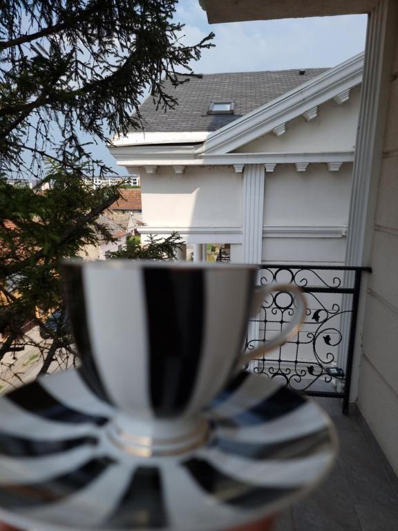 Balkón nebo terasa v ubytování Presidenziale