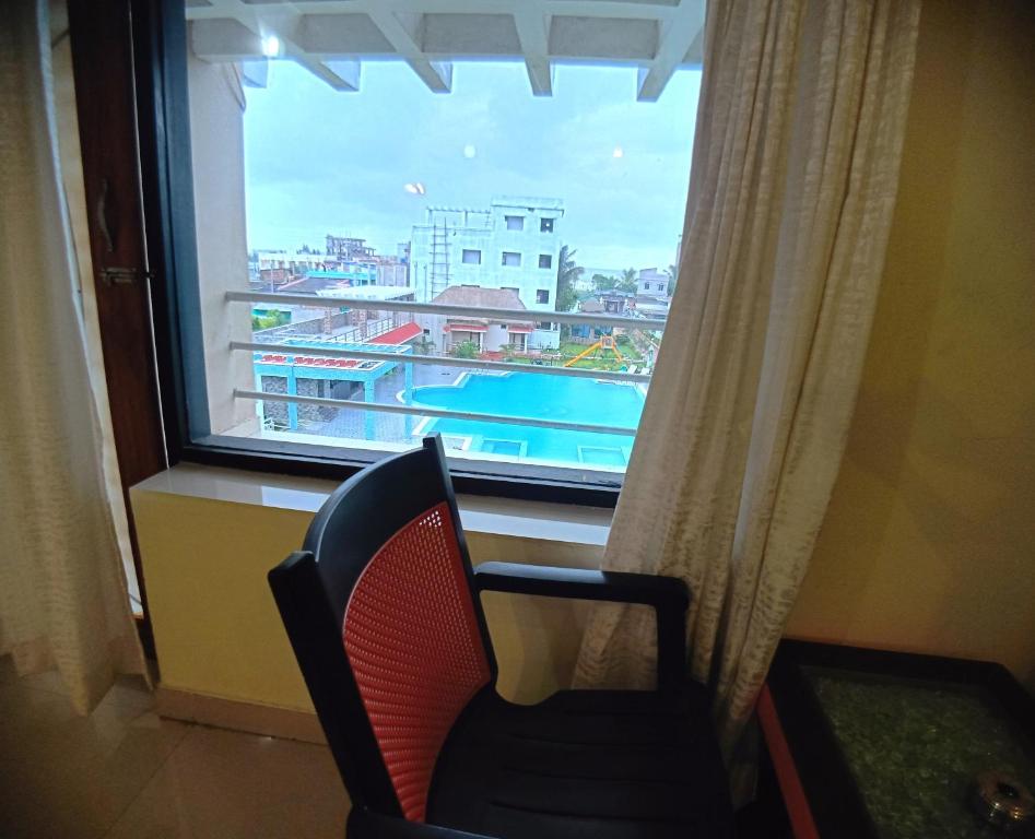 Bazén v ubytování Shinjini Resort nebo v jeho okolí