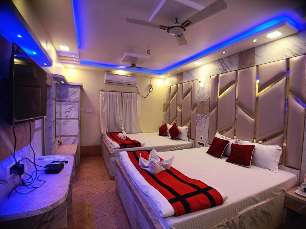 TV a/nebo společenská místnost v ubytování Shinjini Resort