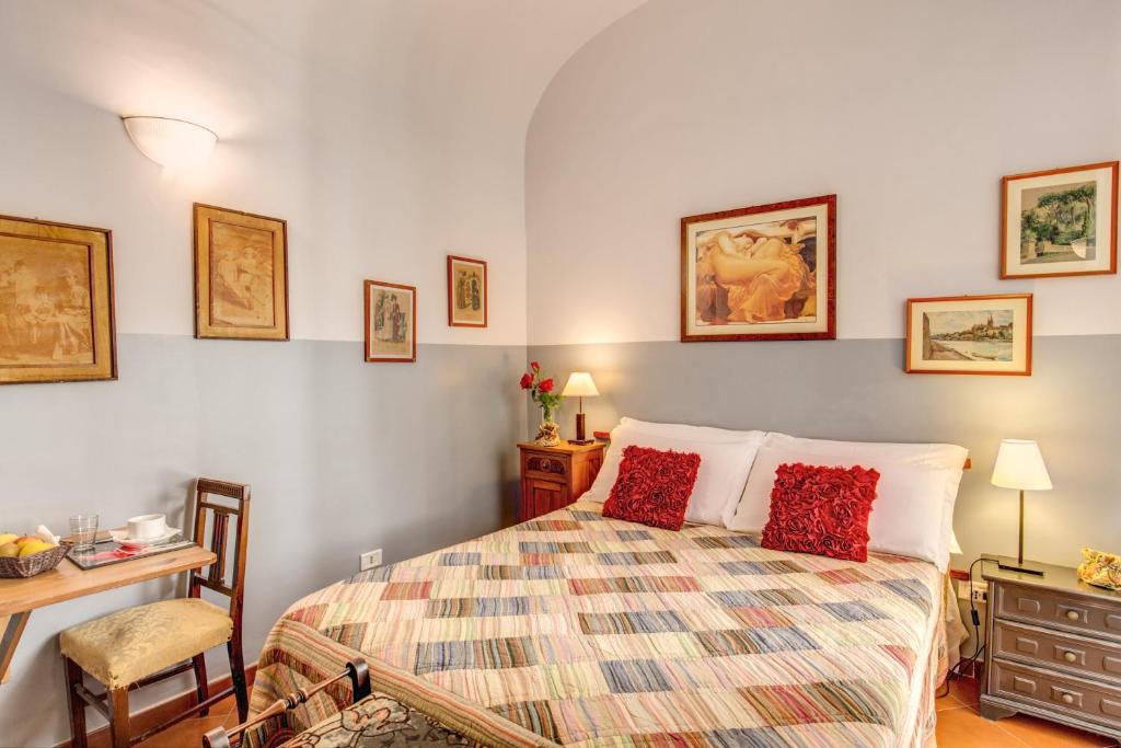 Ένα ή περισσότερα κρεβάτια σε δωμάτιο στο La Casa Di Amy