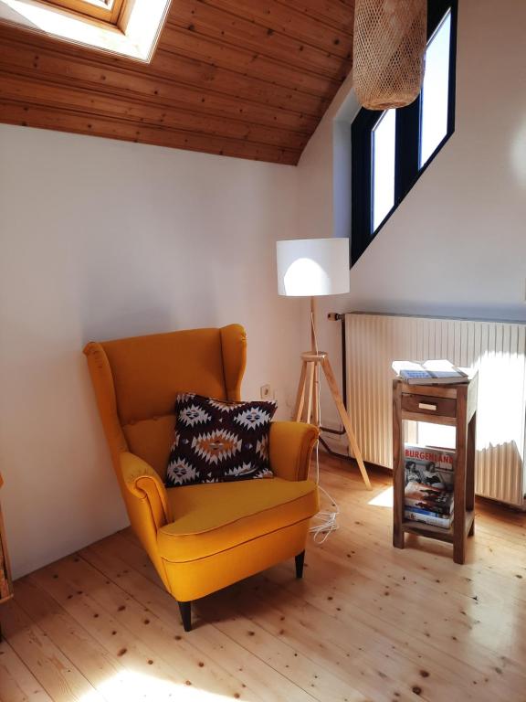 Istumisnurk majutusasutuses Weissenbacherhof