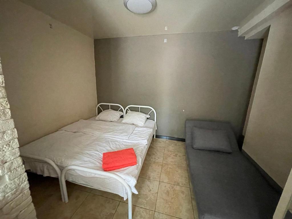 Postel nebo postele na pokoji v ubytování Готель BonRe