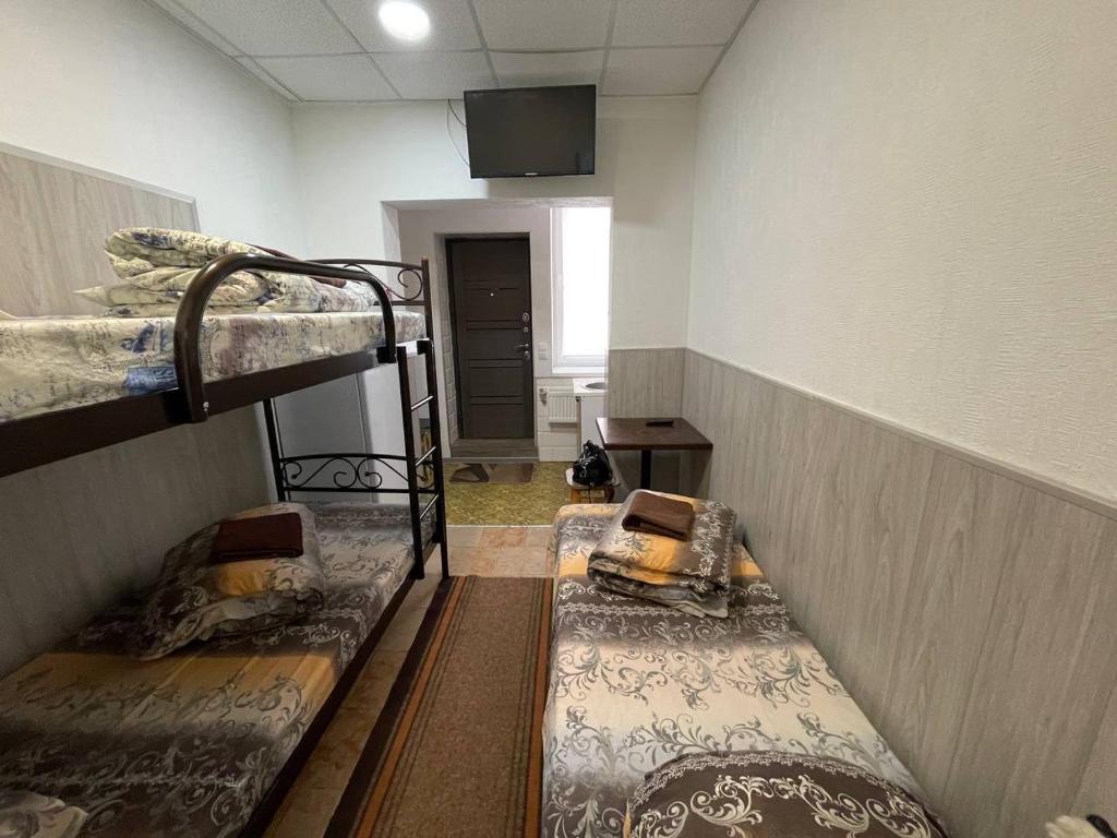 Postel nebo postele na pokoji v ubytování Готель BonRe