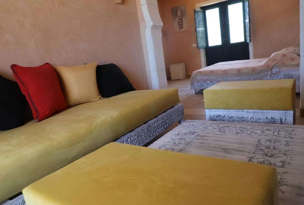 Postel nebo postele na pokoji v ubytování Résidence Ulysse Djerba