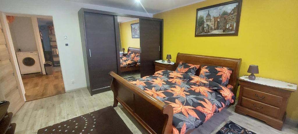 Postel nebo postele na pokoji v ubytování Sunstreet