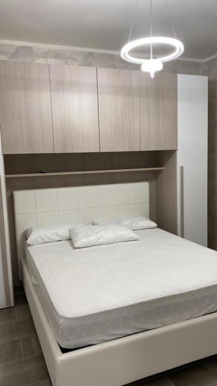 Postel nebo postele na pokoji v ubytování Vista beb mare