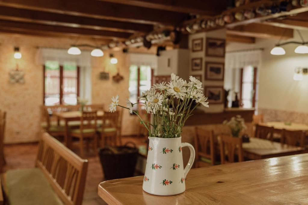 Restaurace v ubytování Černodolský mlýn