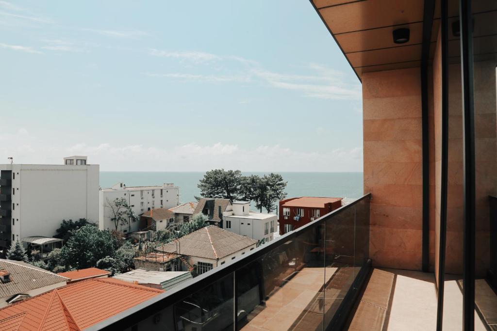 Nespecifikovaný výhled na moře nebo výhled na moře při pohledu z hotelu