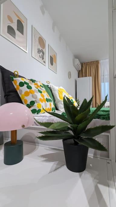 Χώρος καθιστικού στο Blissful Ghencea Studio 1110