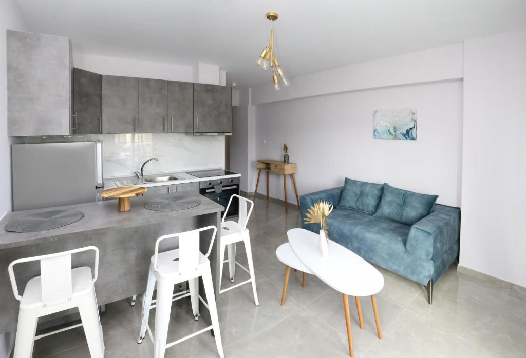 Η κουζίνα ή μικρή κουζίνα στο Alexandra Comfort Apartments