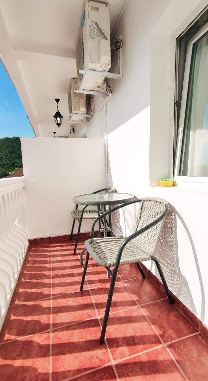 Balkón nebo terasa v ubytování Zlatni Pijesak - Apartmani Čanj