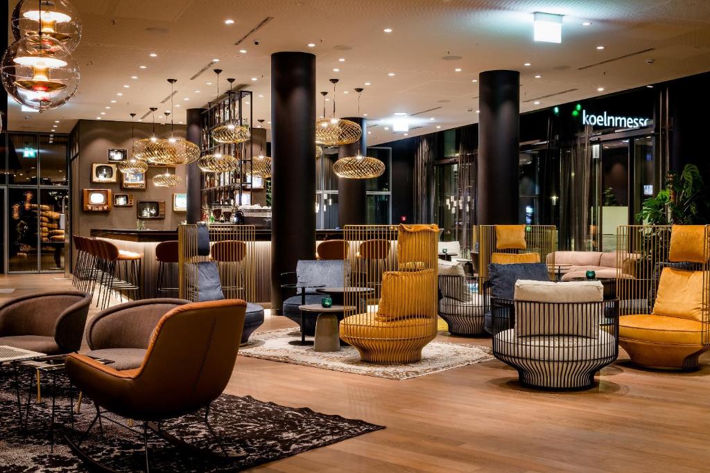 Posezení v ubytování Motel One Köln-Messe