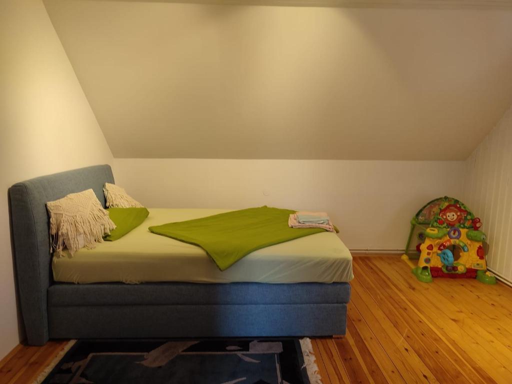 Posezení v ubytování Globasnitzer Cottage