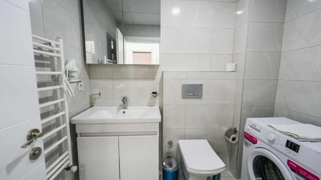 Koupelna v ubytování Cappadocia Ürgüp Apart Hotel