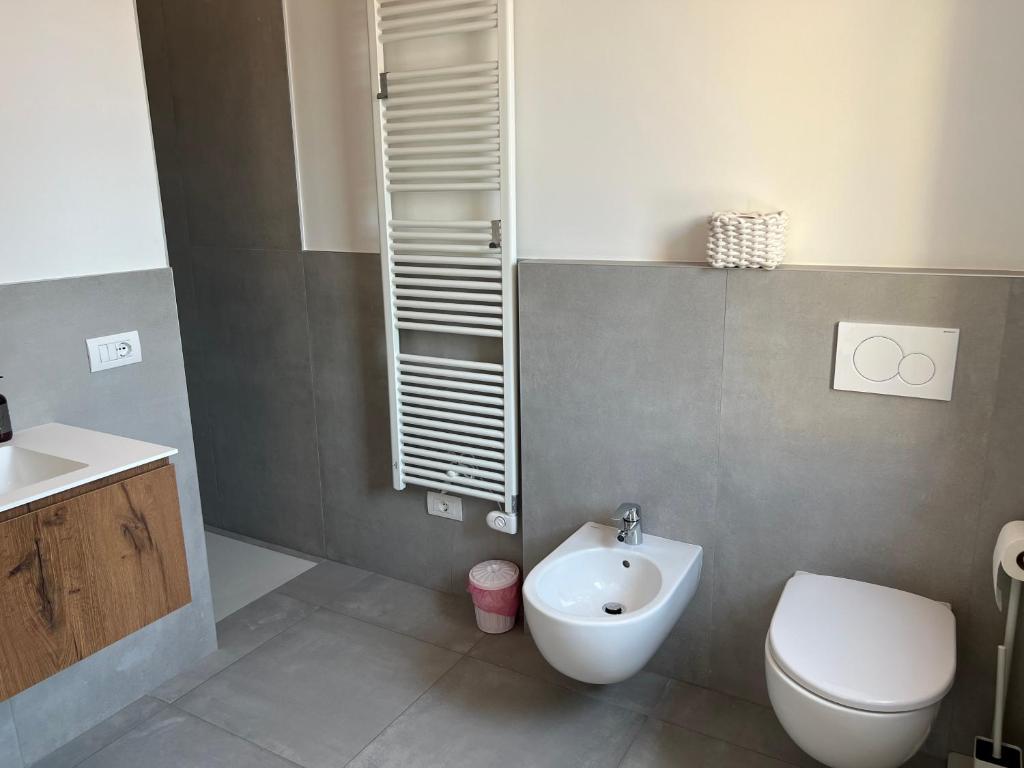 Koupelna v ubytování Le Casette A - Camera con bagno