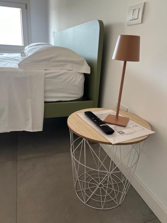 Postel nebo postele na pokoji v ubytování Le Casette B - Camera con bagno