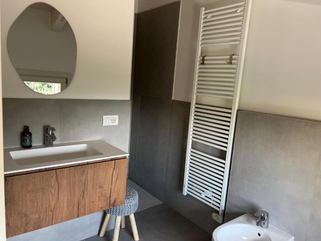 Koupelna v ubytování Le Casette B - Camera con bagno