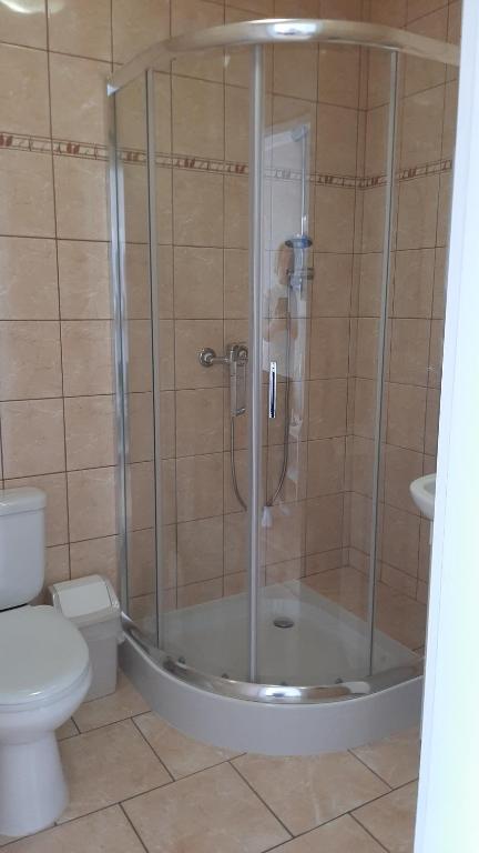 Kúpeľňa v ubytovaní Pokoje u Gosi