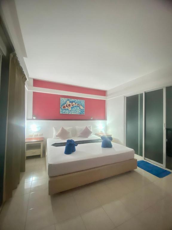 Postel nebo postele na pokoji v ubytování Kata Guesthouse Tuscany