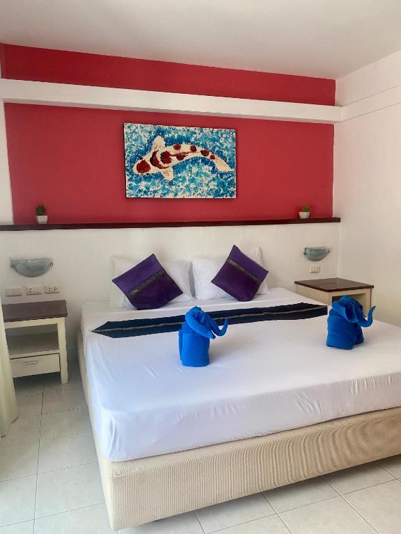 Postel nebo postele na pokoji v ubytování Kata Guesthouse Tuscany