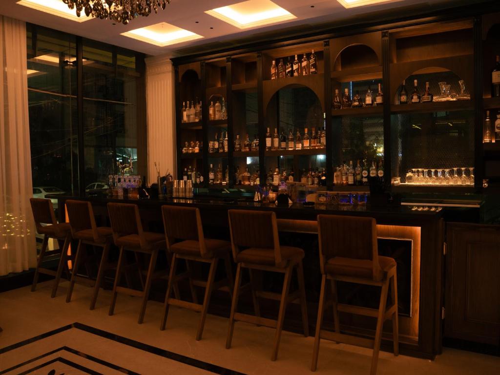 Lounge nebo bar v ubytování Classy Hotel Erbil