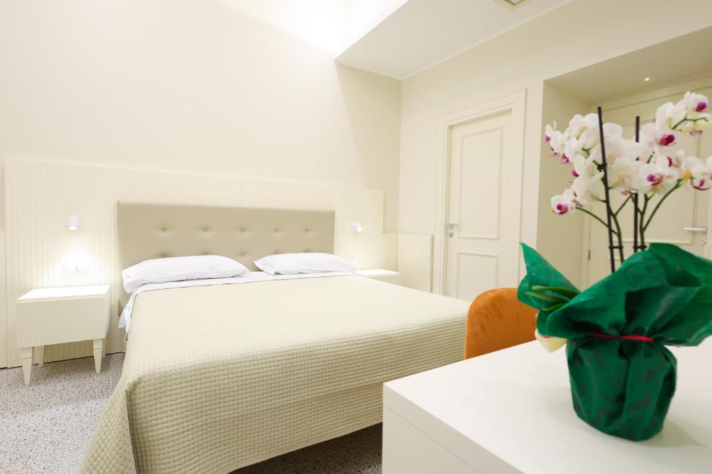 Letto o letti in una camera di Nazzarì B&B Tropea