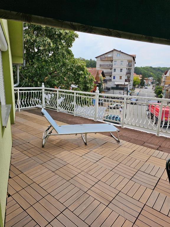 Balkón nebo terasa v ubytování Apartmani Royal Residence