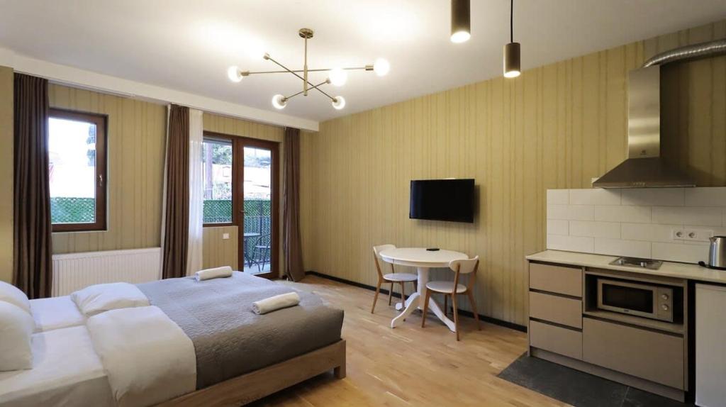 تصویر اتاق‌های Stylish Studio Apt In Tbilisi - تصویر ۲