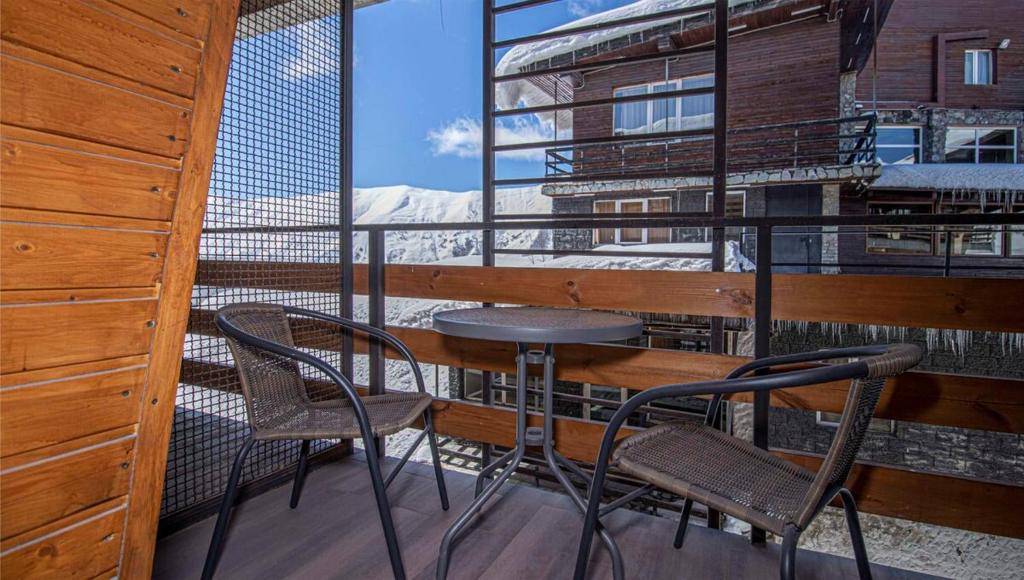 Balkón nebo terasa v ubytování Apartment in Marshall Gudauri Project