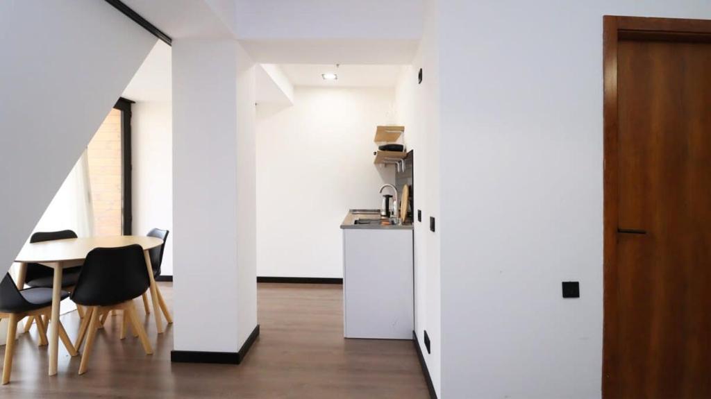 Kuchyň nebo kuchyňský kout v ubytování 1BR Apartment for 4 in Marshall Gudauri
