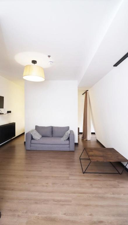 Posezení v ubytování 1BR Apartment for 4 in Marshall Gudauri