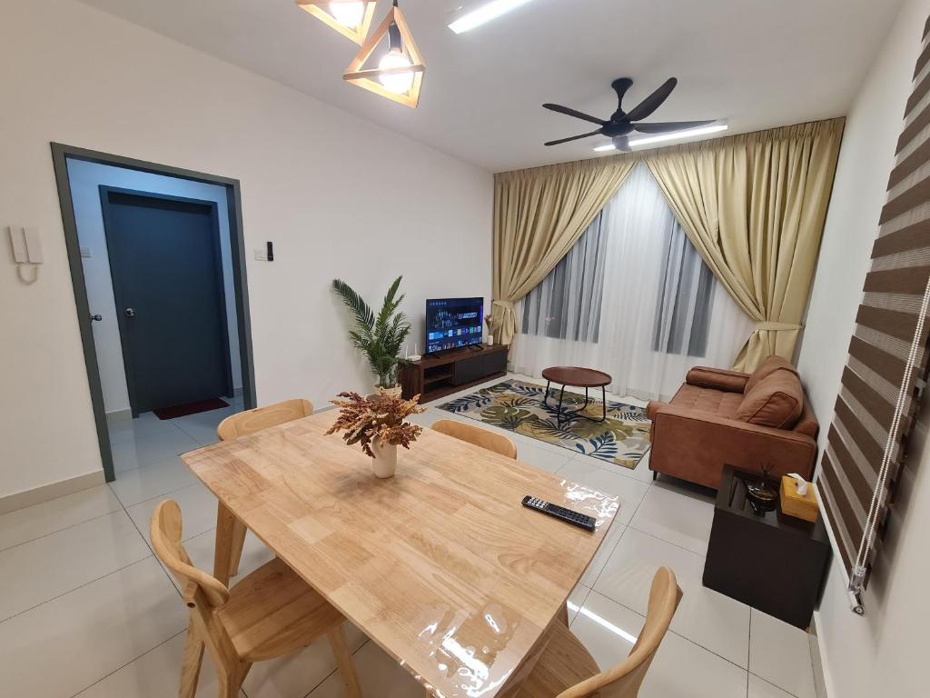 TV a/nebo společenská místnost v ubytování Trio Luxury Suites