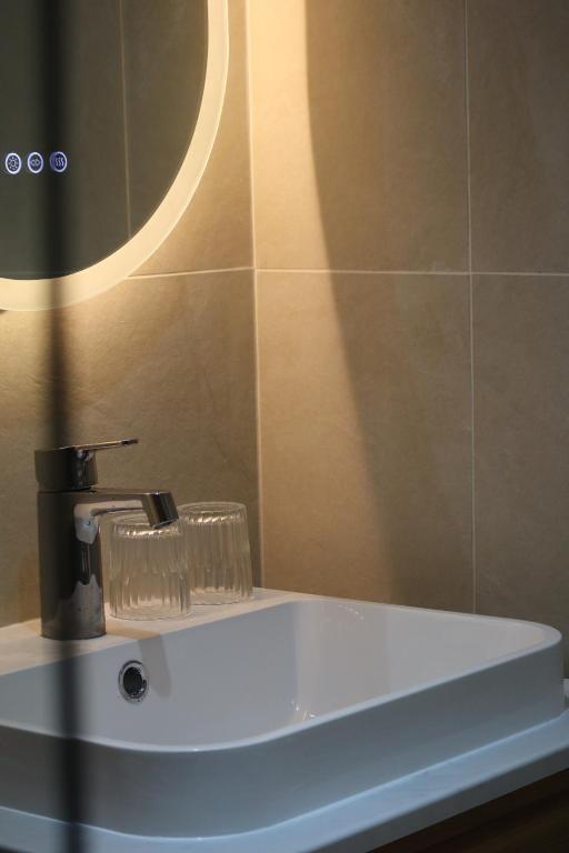 Koupelna v ubytování Suite l'Aparté