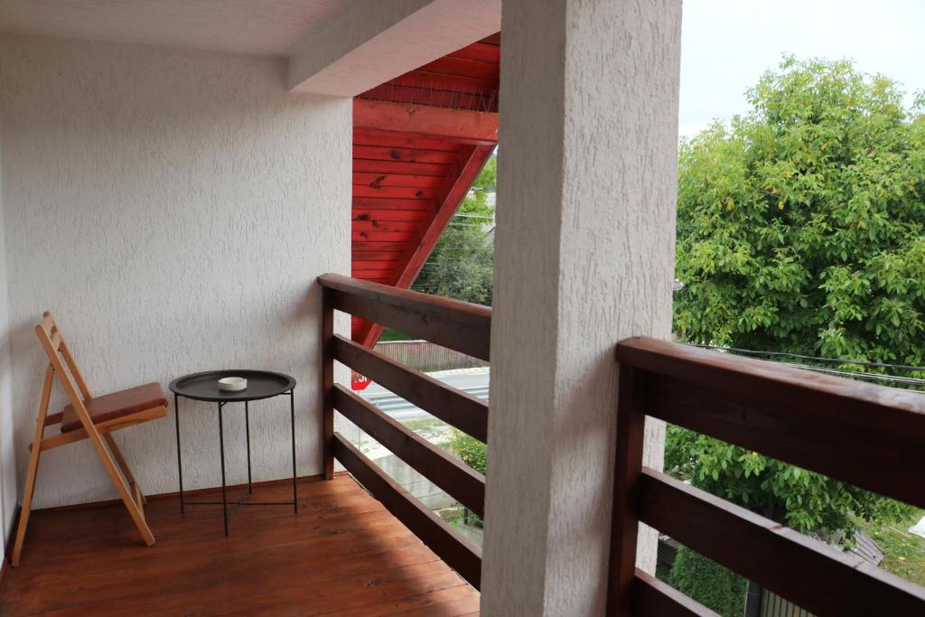 Balkón nebo terasa v ubytování Casa Camelia