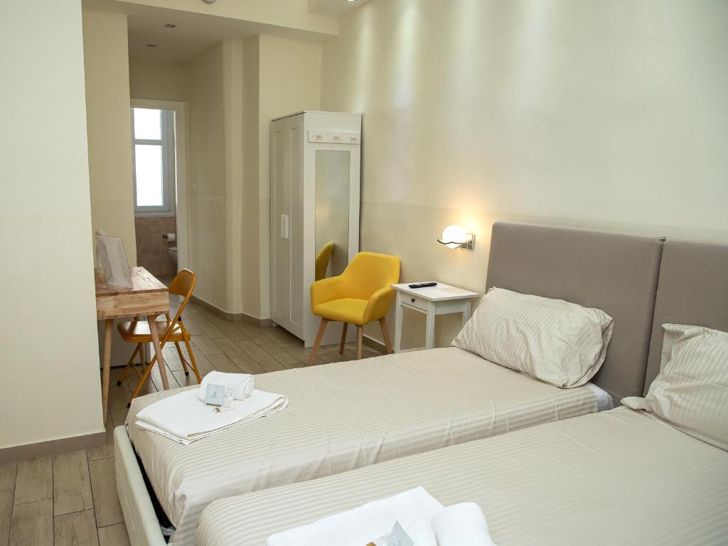 Postel nebo postele na pokoji v ubytování Dimora dei Mercanti Suites