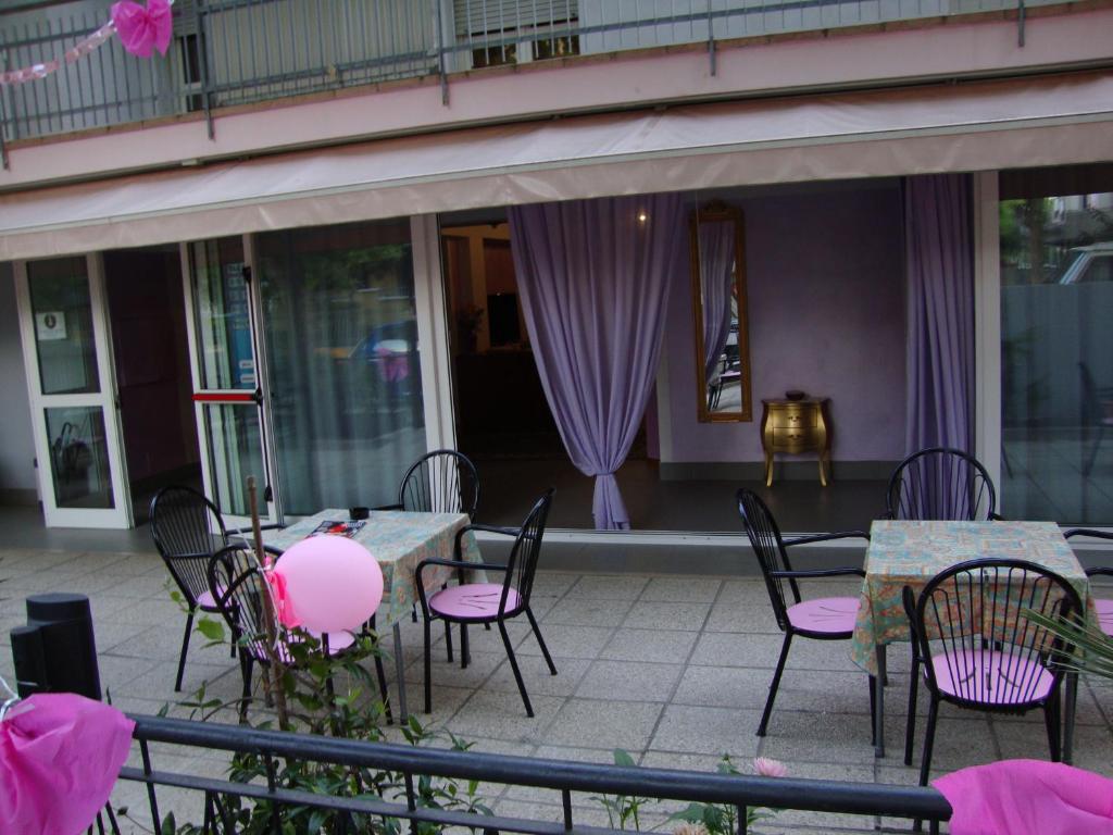 Balkón nebo terasa v ubytování Hotel Midi