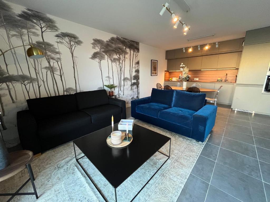 Χώρος καθιστικού στο Appartement neuf avec jardin et parking dans résidence calme