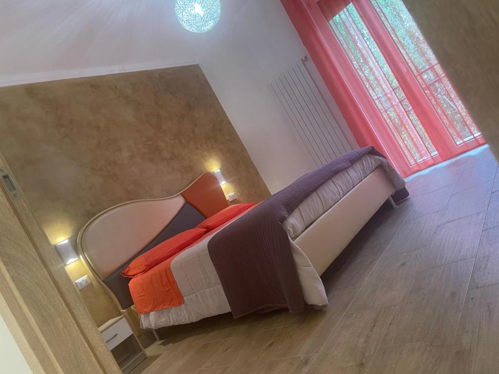 Postel nebo postele na pokoji v ubytování Aeroporto room