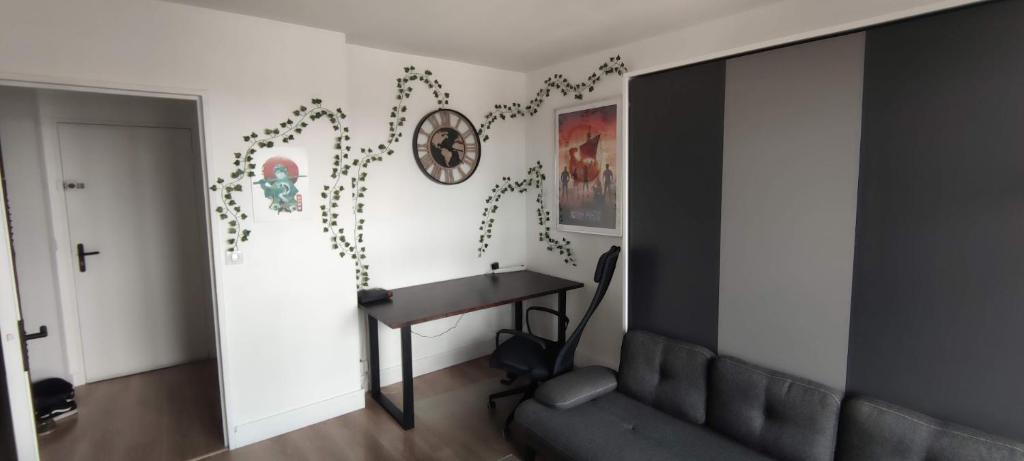 Posezení v ubytování Studio 25m2 - lumineux et bien équipé