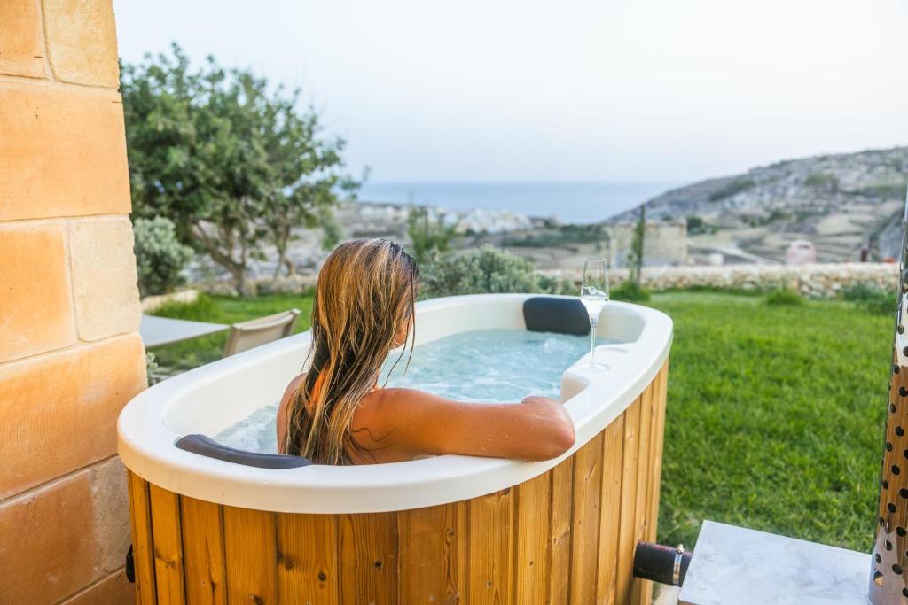 Nespecifikovaný výhled na hory nebo výhled na hory při pohledu z bed and breakfast