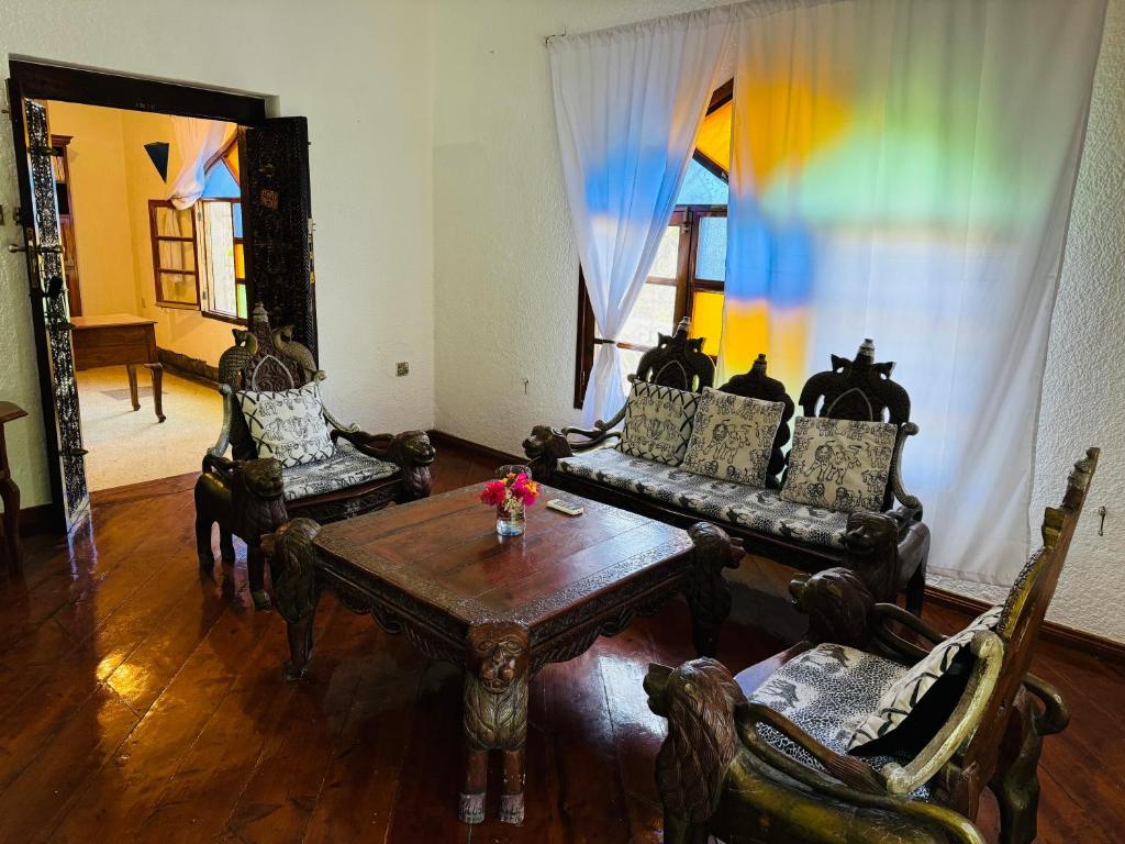 Posezení v ubytování Watamu Villaggio