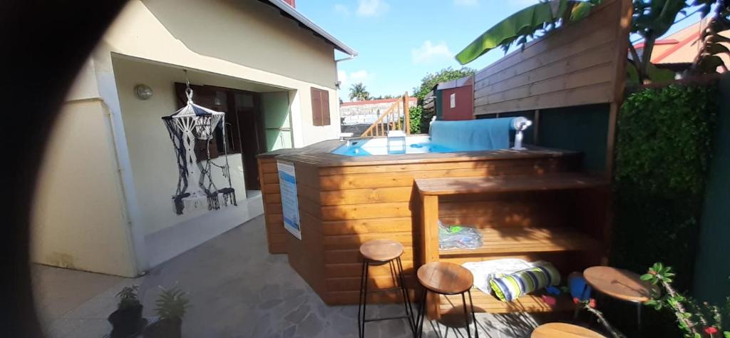 Balkón nebo terasa v ubytování Sunbeachparadise