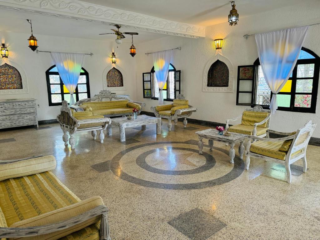 Posezení v ubytování Watamu Villaggio