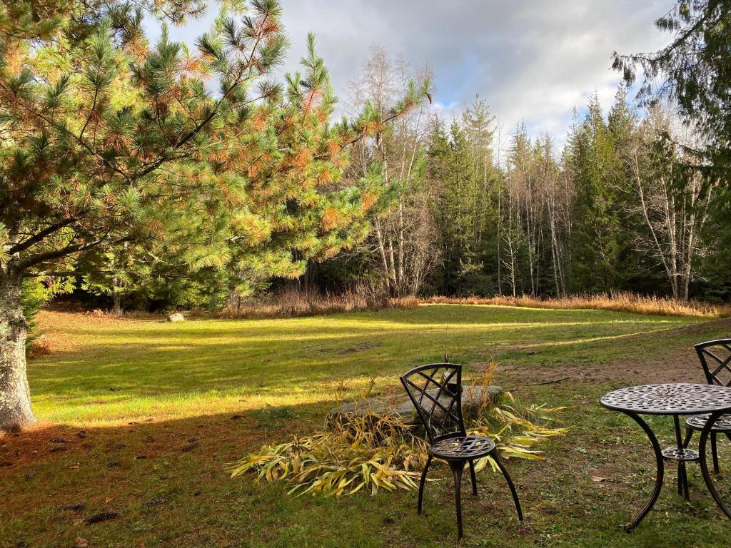 Zahrada ubytování Luxury Canvas Yurt Nestled in a Private Forest