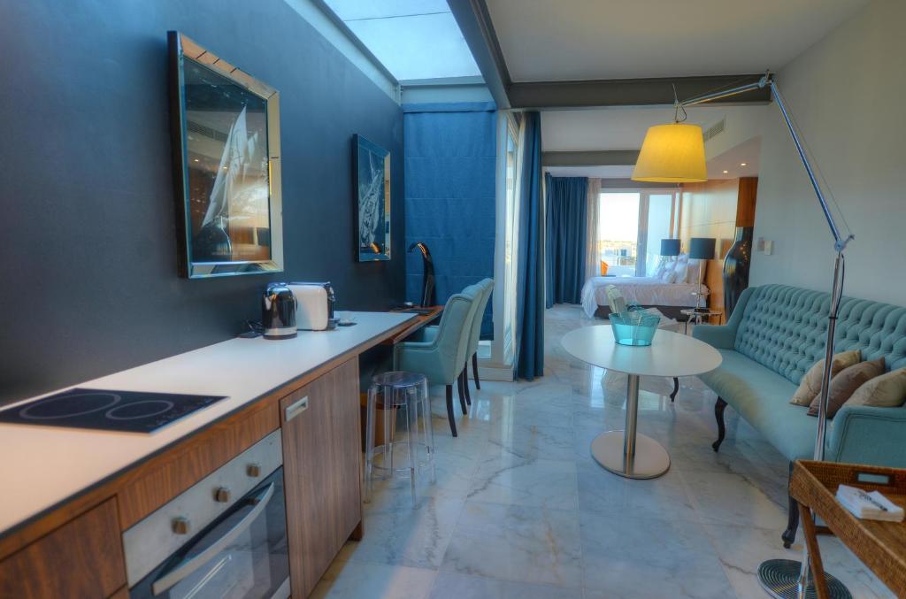 Posezení v ubytování SU29 Boutique Hotel
