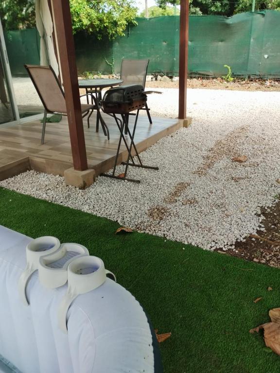 Zahrada ubytování Casa espejo