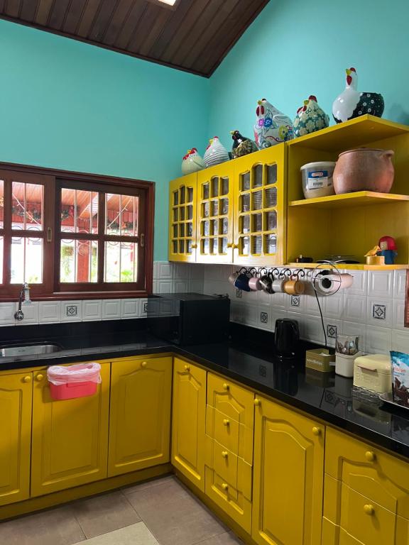 Kuchyň nebo kuchyňský kout v ubytování Casa Micaela