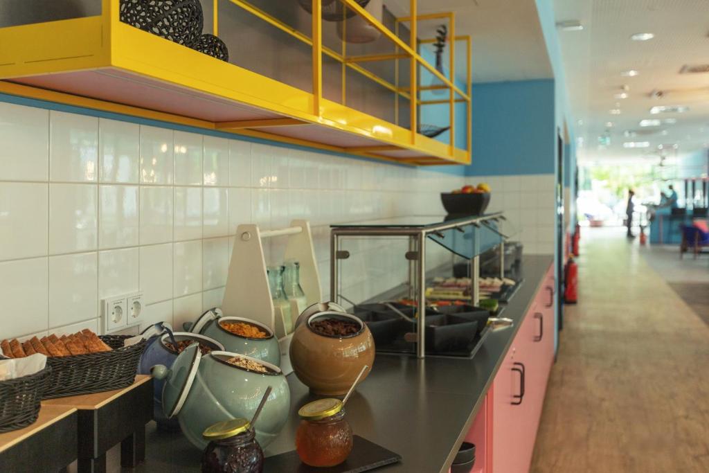 Restaurace v ubytování Holiday Inn - the niu, Belt Frankfurt Eschborn by IHG