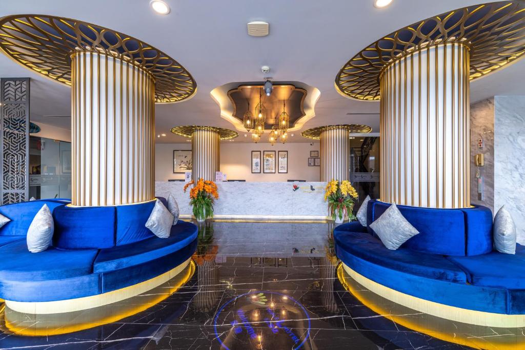 Posezení v ubytování Kana Triple L Hotel Phuket普吉岛卡娜3L酒店