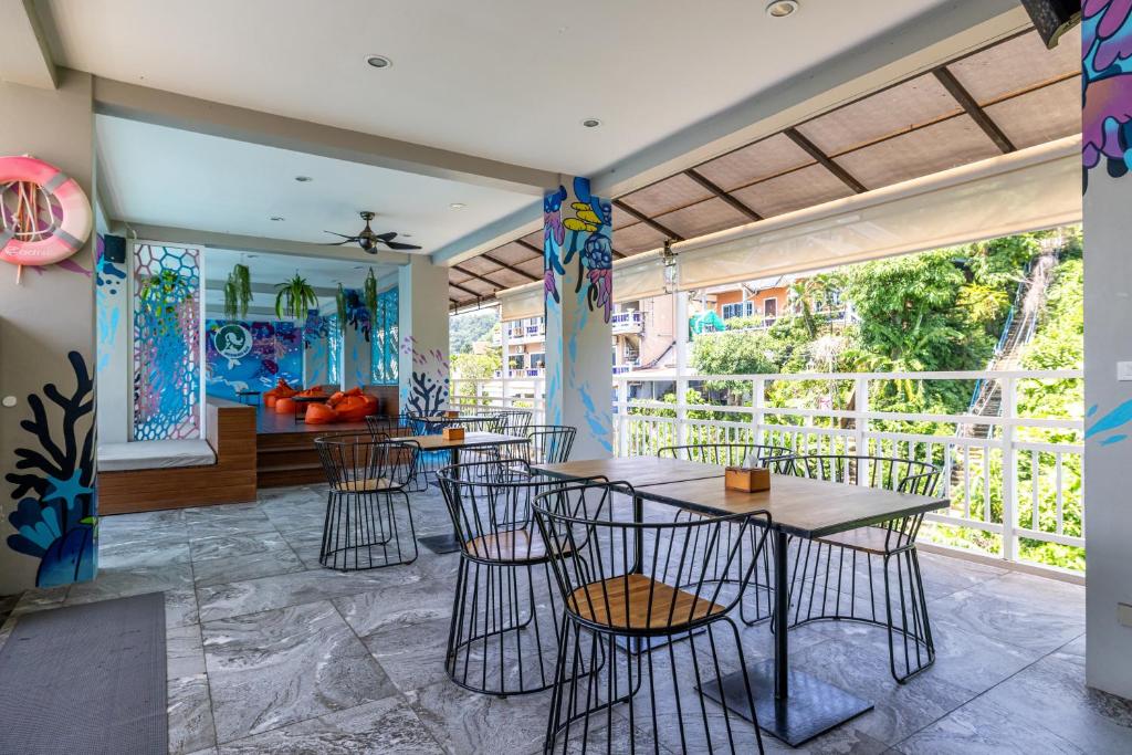 Posezení v ubytování Kana Triple L Hotel Phuket普吉岛卡娜3L酒店